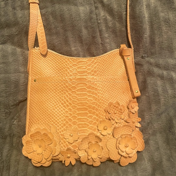 Frye crossbody real leather purse - Picture 1 of 5